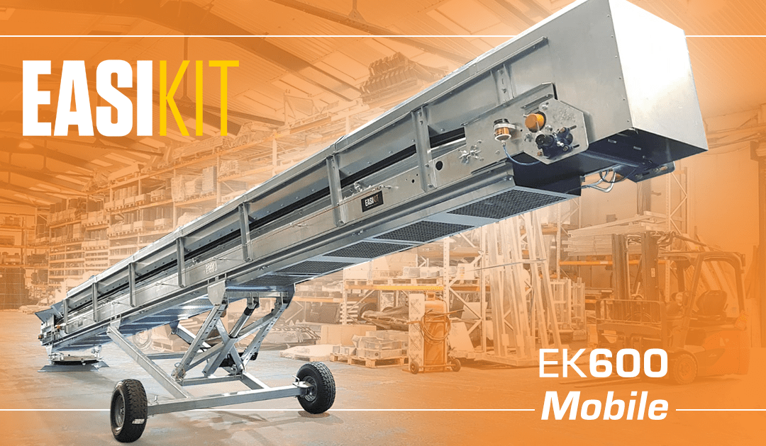 EASIKIT Model EK600 Have you ever seen a “fully-loaded” conveyor?