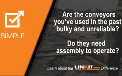 SIMPLE.  Learn About the LINKIT Portable Conveyor Difference