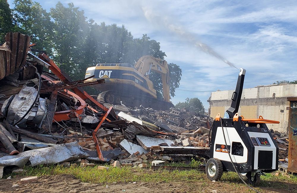 JETMISTER JM35 at Demolition Site