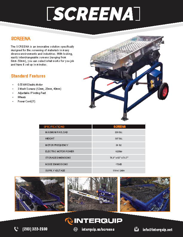 LINKIT LKS400 Portable Conveyor Spec Sheet