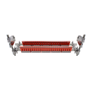 IQ-BC900-AAS Double Short Blade Flat Belt Scraper